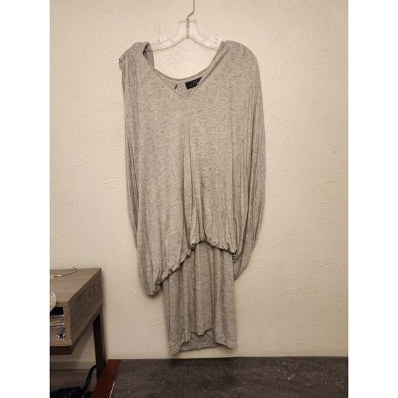Robert‎ Rodriguez Loose Mini Dress Grey Multi Wear Size LARGE - Picture 10 of 11